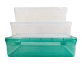 Plastic storage boxes Pack of 2
